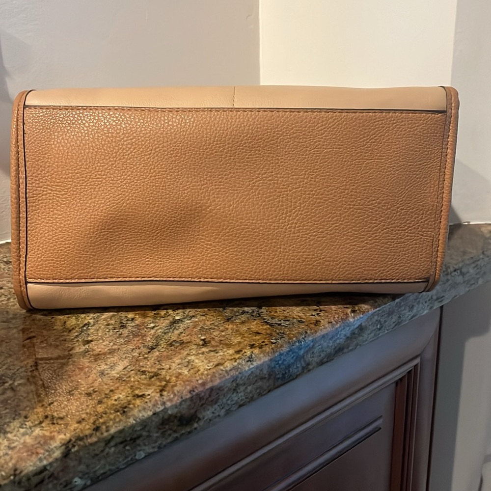 Brown/tan/white purse - Picture 5 of 5